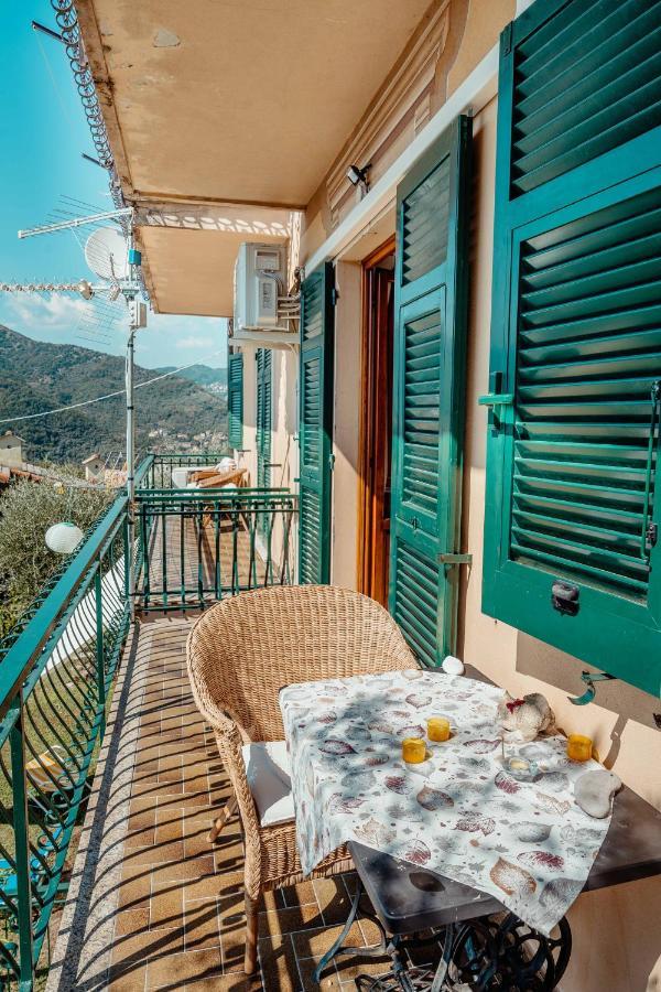 Villa Turri House--- Wifi -Garden-Parking -Balcony Recco Exterior foto